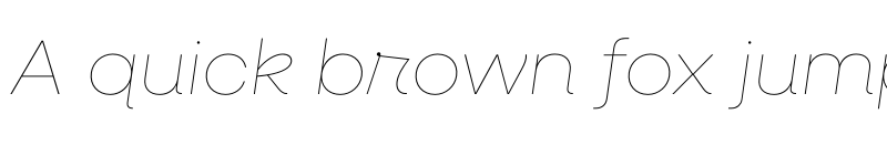 Preview of Neulis Cursive Hairline Italic font