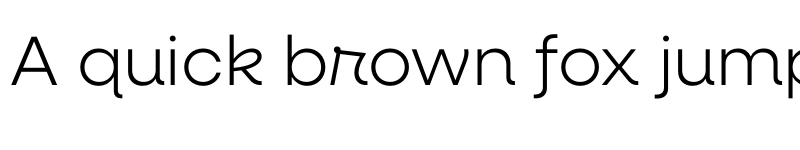 Preview of Neulis Cursive Light font