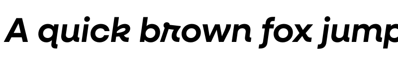 Preview of Neulis Cursive Semi Bold Italic font