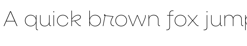 Preview of Neulis Cursive Thin font