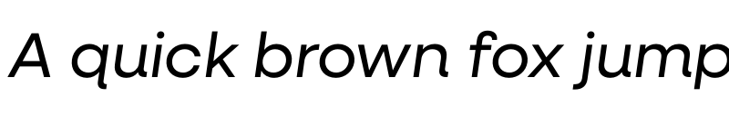 Preview of Neulis Neue Italic font