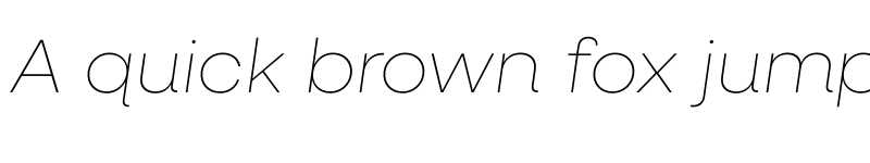 Preview of Neulis Neue Thin Italic font