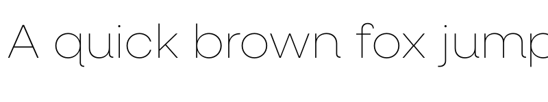 Preview of Neulis Neue Thin font