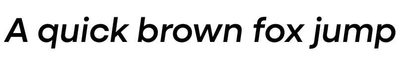 Preview of Neulis Sans Medium Italic font