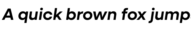 Preview of Neulis Sans Semi Bold Italic font