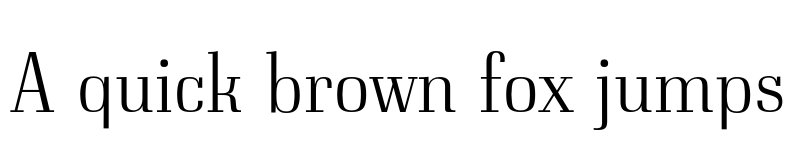 Preview of Neumann Regular font