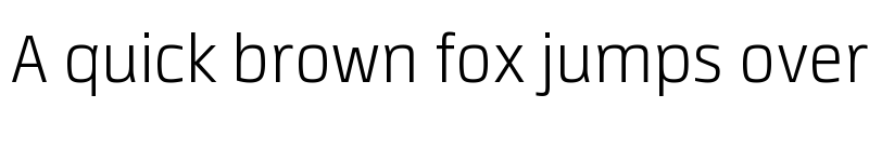 Preview of Neuron Angled ExtraLight font