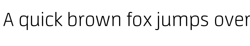 Preview of Neuron ExtraLight font