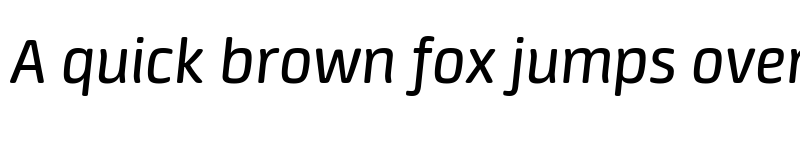 Preview of Neuron Regular Italic font