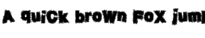 Preview of NeuroTick Regular font