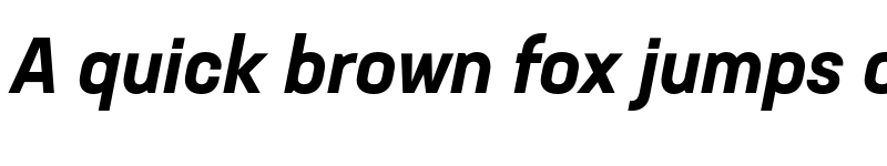 Preview of Neusa Next Std Bold Italic font