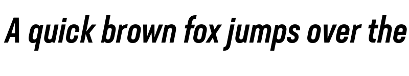 Preview of Neusa Next Std Compact Medium Italic font