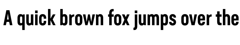 Preview of Neusa Next Std Compact Medium font