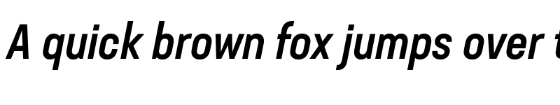 Preview of Neusa Next Std Condensed Medium Italic font