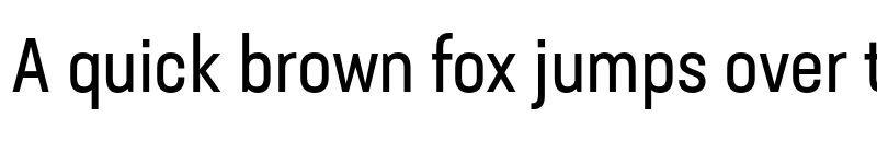 Preview of Neusa Next Std Condensed Regular font