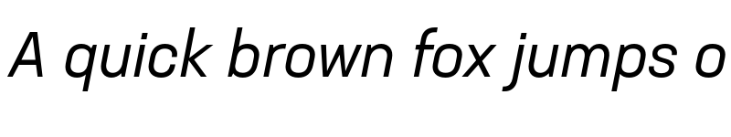 Preview of Neusa Next Std Italic font