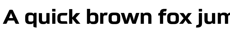 Preview of Neusharp Bold font