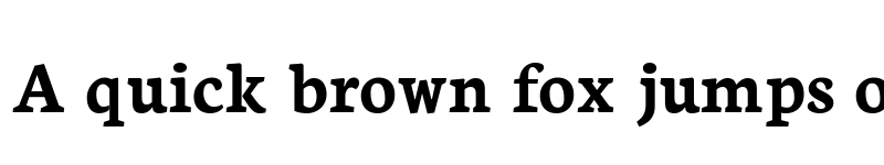 Preview of Neuton Bold font