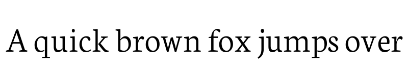 Preview of Neuton Light font