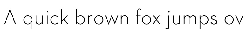 Preview of Neutra Text Light font