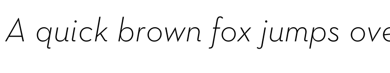 Preview of Neutraface Text Light Italic font