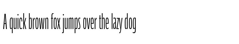 Preview of Neutronic Compressed Light font