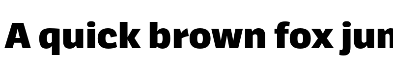 Preview of Neutronic Extrabold font