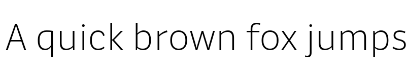 Preview of Neutronic Extralight font