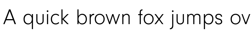 Preview of Neuzeit Grotesk Light font