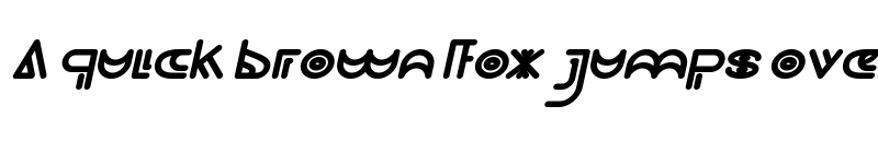 Preview of NEVER ENDING MAZE Bold Italic font