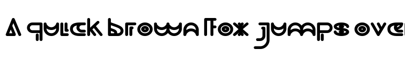 Preview of NEVER ENDING MAZE Bold font