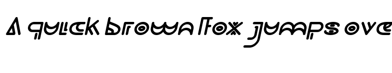 Preview of NEVER ENDING MAZE Italic font