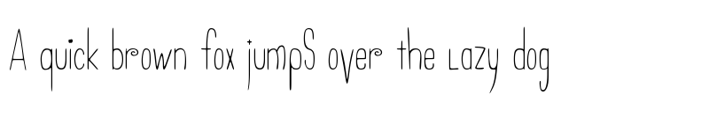 Preview of Never Regular font