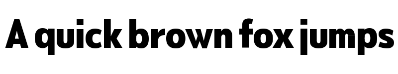 Preview of NeverMind Display Condensed Heavy font