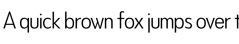 Preview of NeverMind Display Condensed Light font