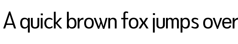 Preview of NeverMind Display Condensed Regular font