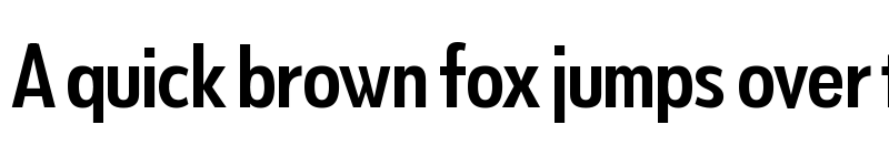 Preview of NeverMind Display ExtraCondensed DemiBold font