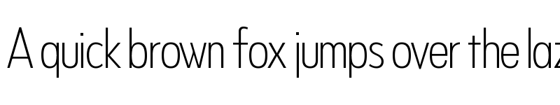 Preview of NeverMind Display ExtraCondensed ExtraLight font