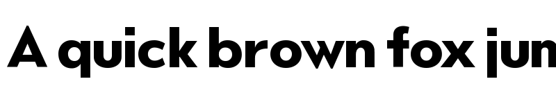 Preview of NeverMind Display Heavy font