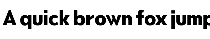 Preview of NeverMind Display SemiCondensed Heavy font