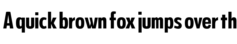 Preview of NeverMind Display UltraCondensed Bold font