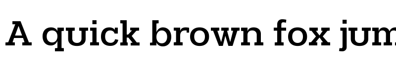 Preview of NeverMind Slab DemiBold font