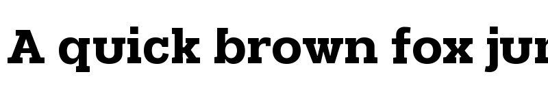 Preview of NeverMind Slab Extrabold font