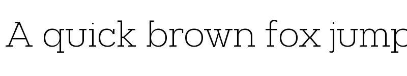 Preview of NeverMind Slab ExtraLight font