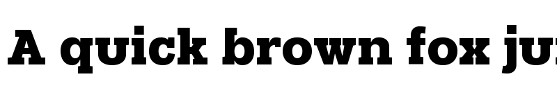 Preview of NeverMind Slab Heavy font