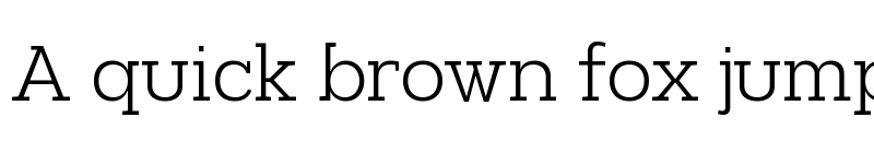 Preview of NeverMind Slab Light font