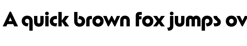 Preview of New Astro Bold font