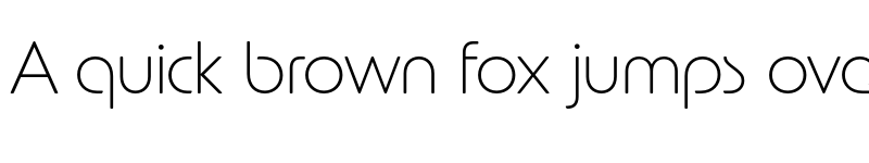 Preview of New Astro Soft Light font