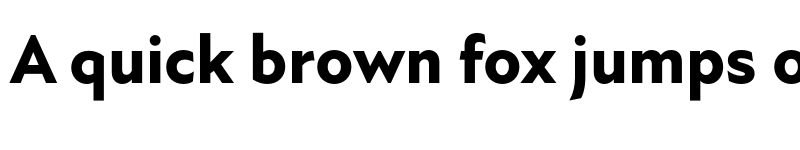 Preview of New Atten ExtraBold font