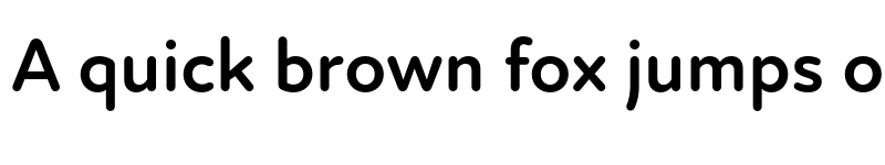 Preview of New Atten Round Bold font